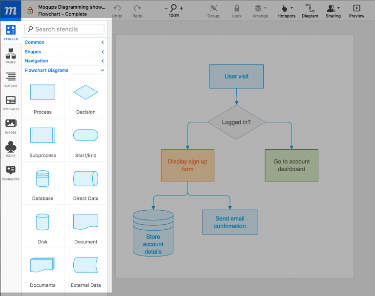 New Diagramming Feature Update | The Moqups Blog