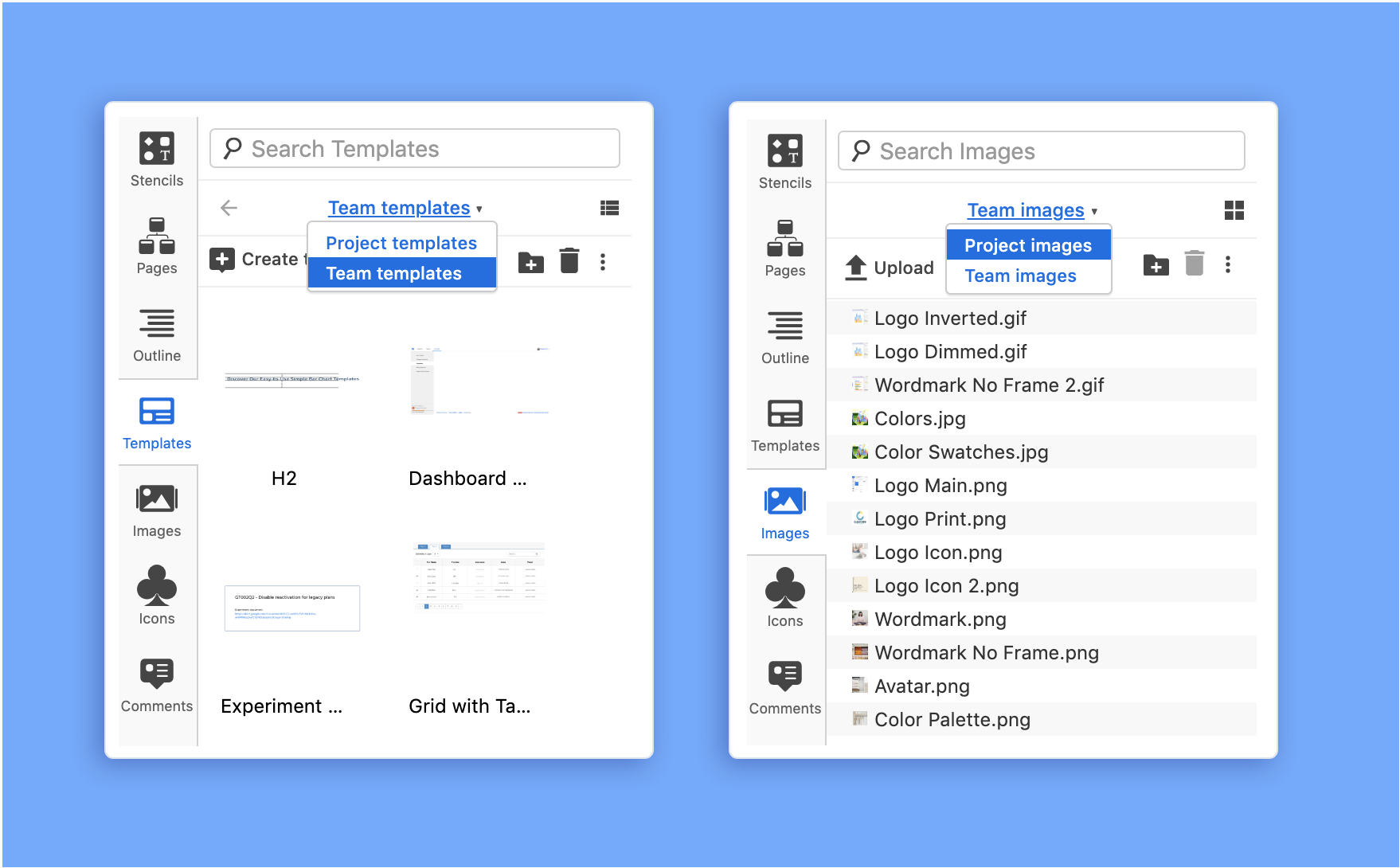 7. Team vs Project Libraries