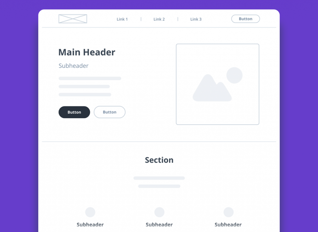 How to wireframe a website - Moqups