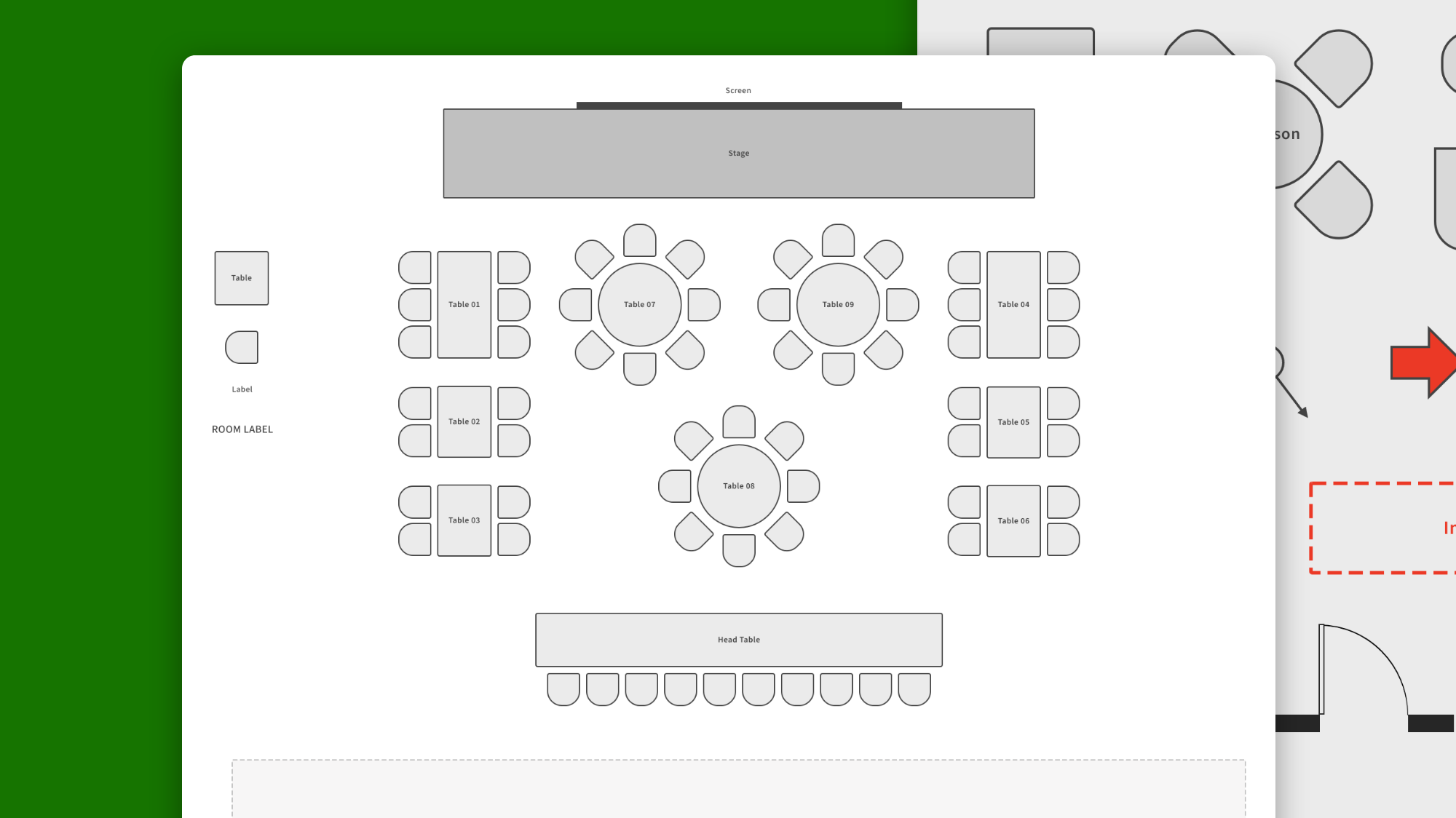 Moqups floorplan template